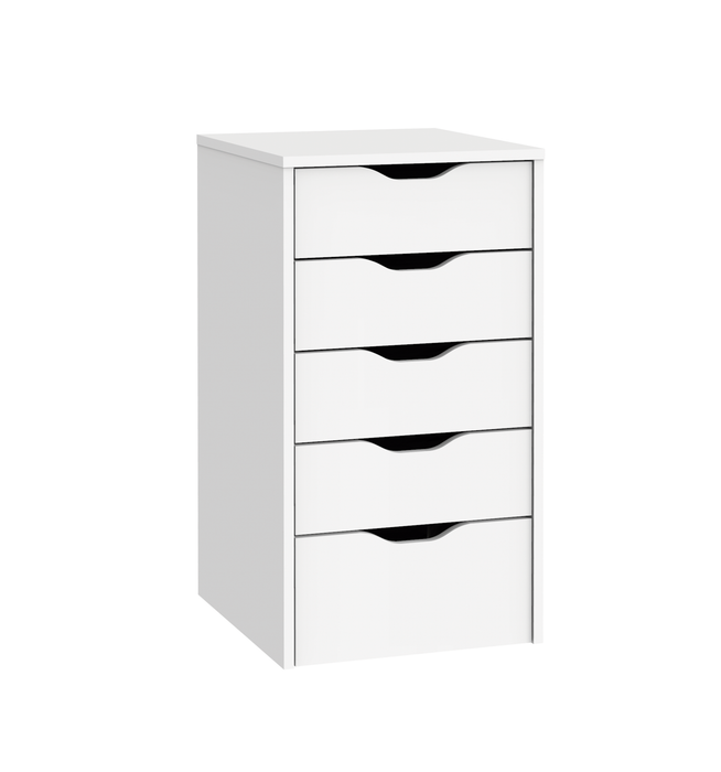 MUEBLES PITARCH Cajonera 5 Cajones Eko Blanco
