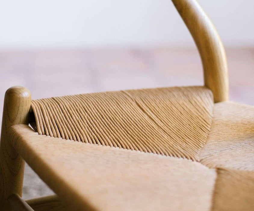 ANDREA HOUSE MU70002 SALMA Silla Madera de Olmo y Cordón De Papel