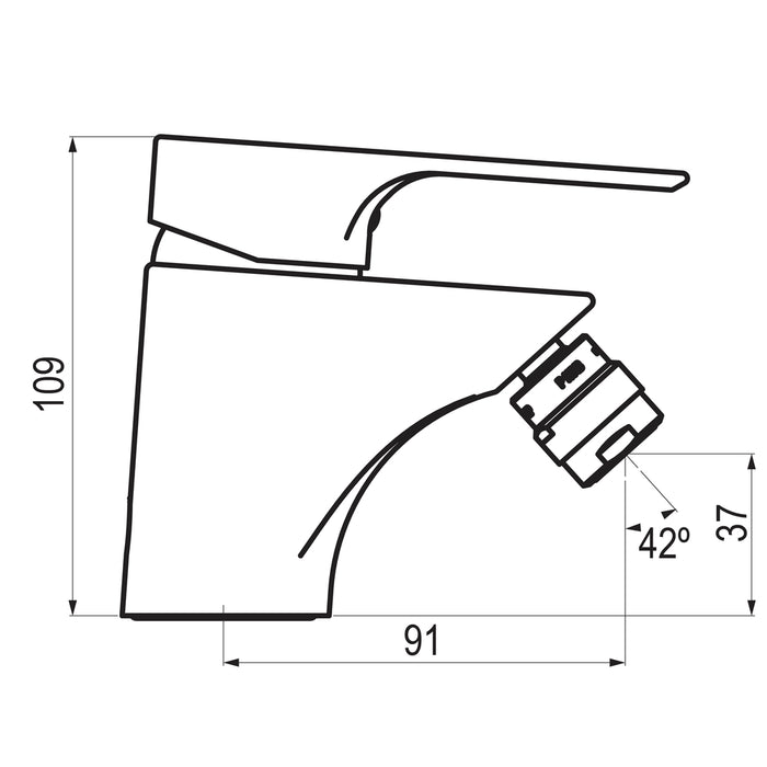 PRESTO 715700P Ingo plus bidet Cromo