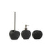 ARCOBAÑ FCSANTIAGON  Lote Escobillero + Dispensador/dosificador Jabón + Vaso Negro Santiago