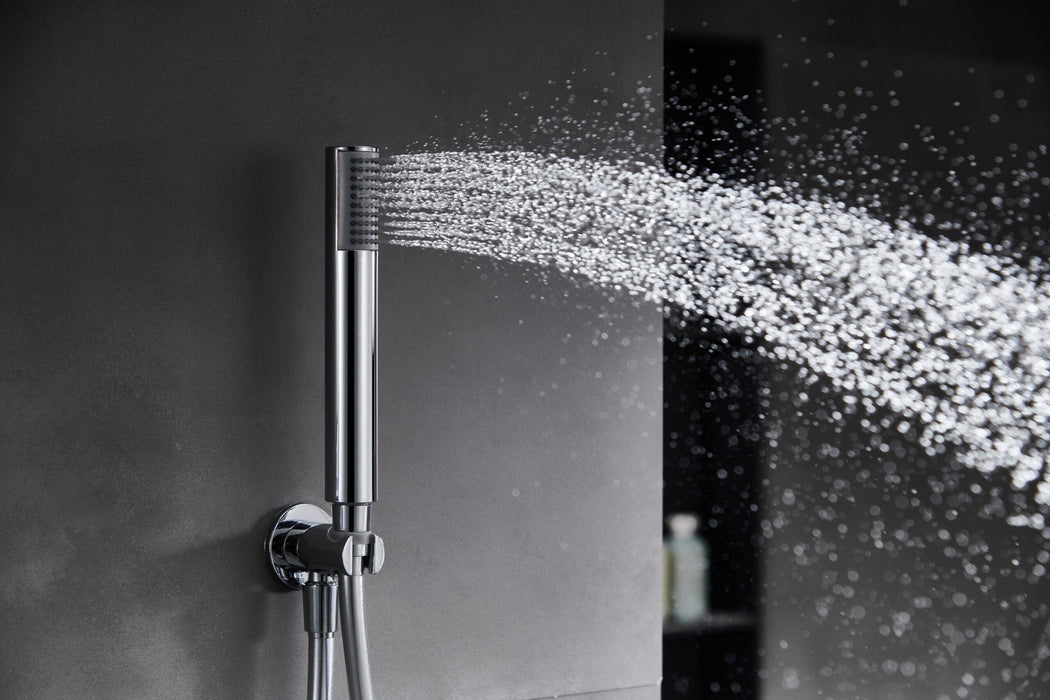 IMEX GPT039 TÍVOLI Conjunto Ducha Monomando Empotrado Cromo