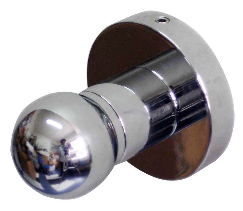 MEDICLINICS AC0966C Percha de Baño Latón Cromo Brillo para Adosar a la Pared