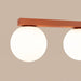 SOLLUX SL.2245 Plafón Yoli 2 Ocre Rojo