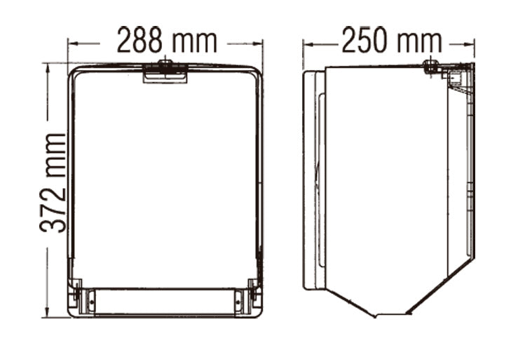 MEDICLINICS DT0208ACS Dispensador de Papel Toalla Semi Automático en Acero Inox AISI 304 Acabado Satinado