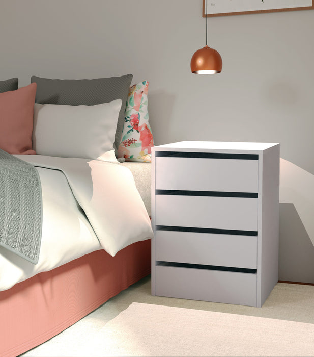MUEBLES PITARCH Cajonera Turin Blanco alto brillo