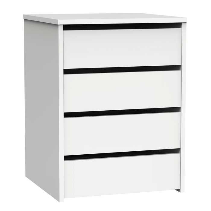 MUEBLES PITARCH Cajonera Turin Blanco alto brillo