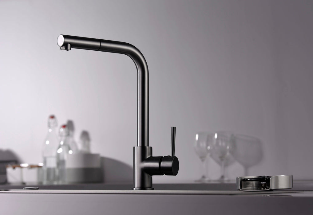 IMEX GCE006/BGM MALTA Grifo De Cocina Color Black Gun Metal
