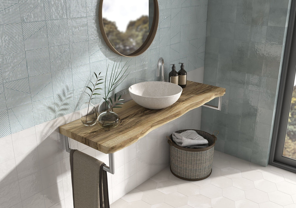 DUNE 188030 BERLIN BONE Lavabo de Sobreencimera