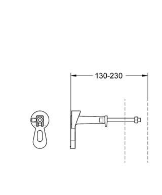 GROHE 38 558 00M RAPID SL Anclaje de Fijación