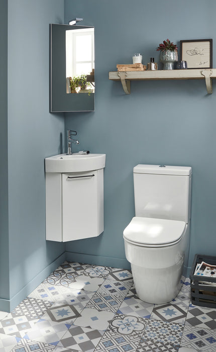 JACOB DELAFON CUJT104-00 ODÉON RIVE GAUCHE Inodoro Completo Sin Brida Carenado A Pared