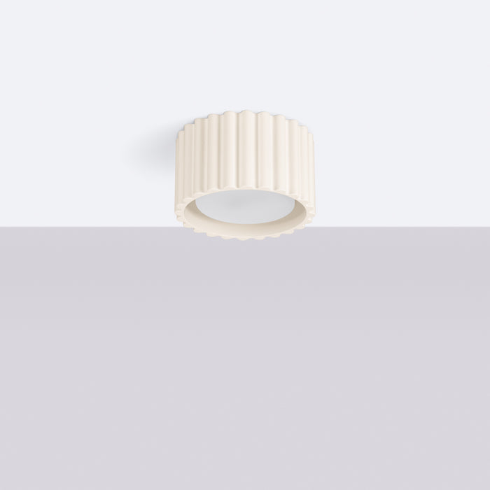 SOLLUX SL.1792 AURA Lámpara De Techo 1 Beige Gx53