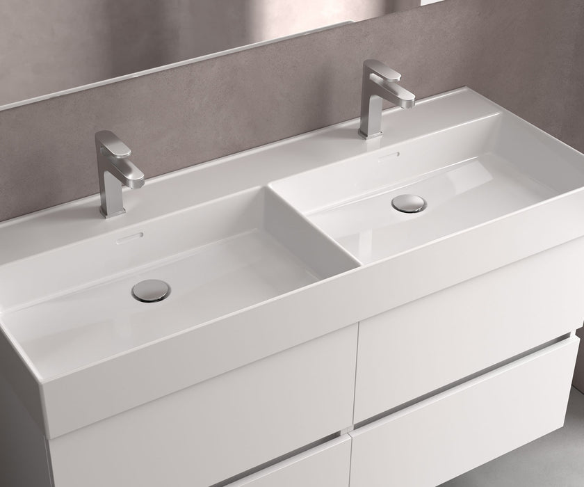 SALGAR BEQUIA Mueble 3C Lavabo Veneto 120 cm Blanco Mate