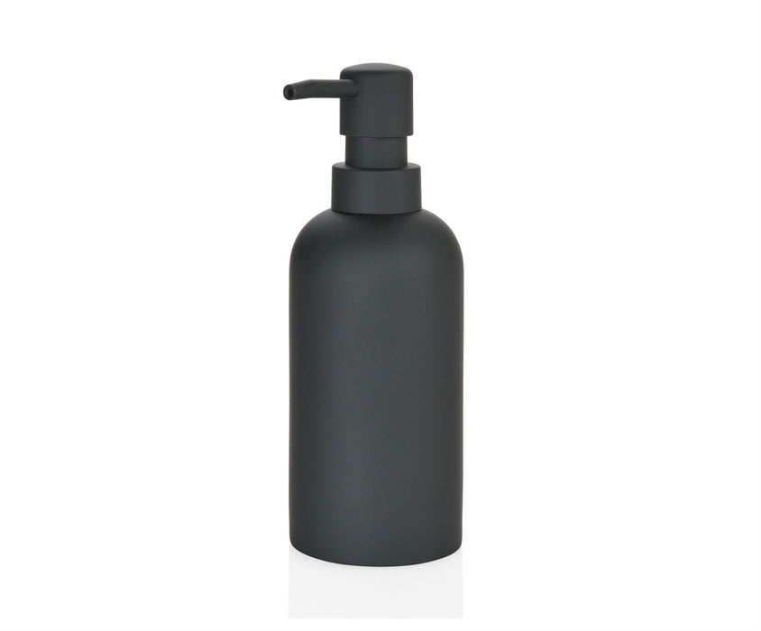 ANDREA HOUSE BA67053 Dispensador Polirresina Negro Mate