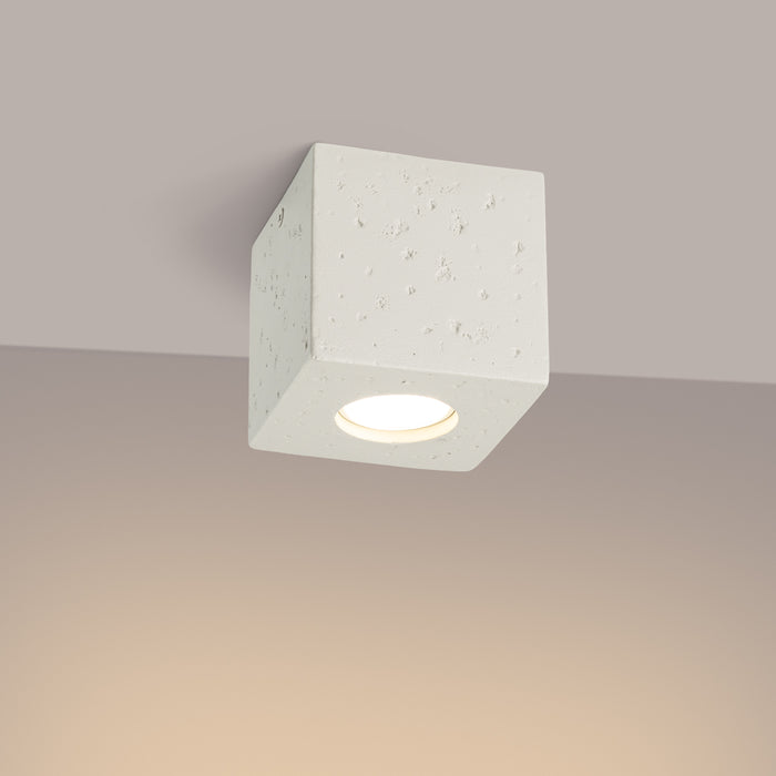 SOLLUX SL.1846 Lámpara de techo QUAD hormigón beige beige