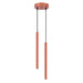 SOLLUX SL.2040 Lámpara Colgante Arche 2P Ocre Rojo