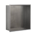 GEDY 24913800000 GUEST Hornacina 30 cm empotrada pared-ducha cuadrado cepillado