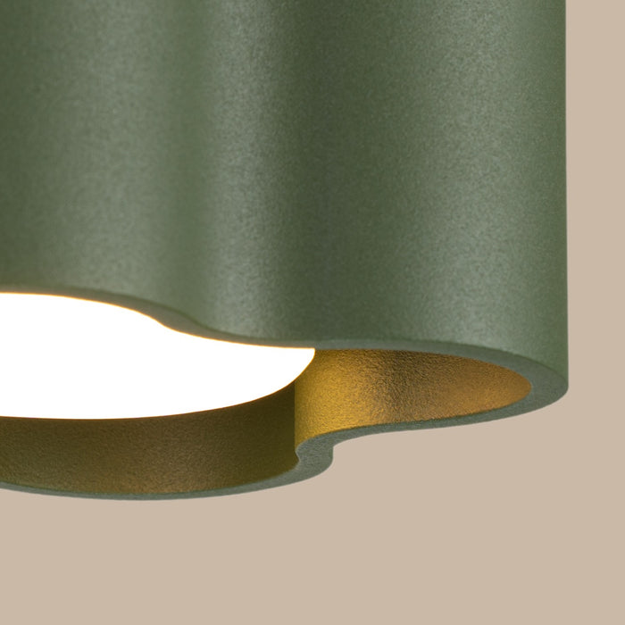 SOLLUX SL.3347 Lámpara De Techo Ovio 1 Verde Oliva Gx53