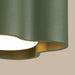 SOLLUX SL.3347 Lámpara De Techo Ovio 1 Verde Oliva Gx53