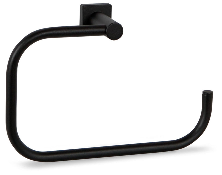 BELTRAN 10858 PRAGA Toallero Anilla Negro