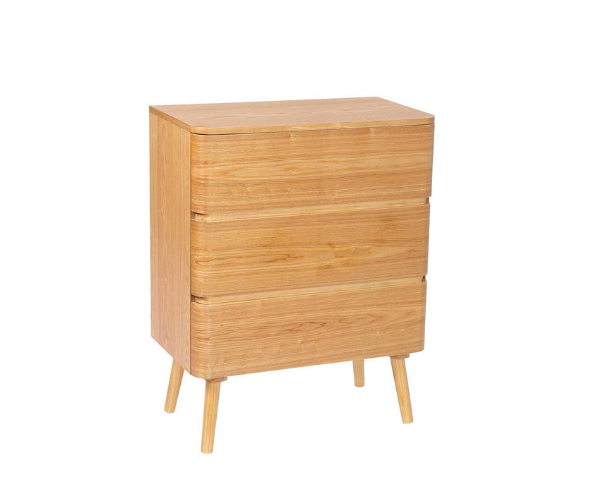 ANDREA HOUSE MU23031 Cómoda Madera Fresno 65x35x82 cm