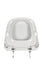 JACOB DELAFON E33136-00 STRUKTURA Asiento WC Blanco Caída Normal