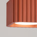SOLLUX SL.3060 Lámpara De Techo Riff 1 Ocre Rojo Gx53