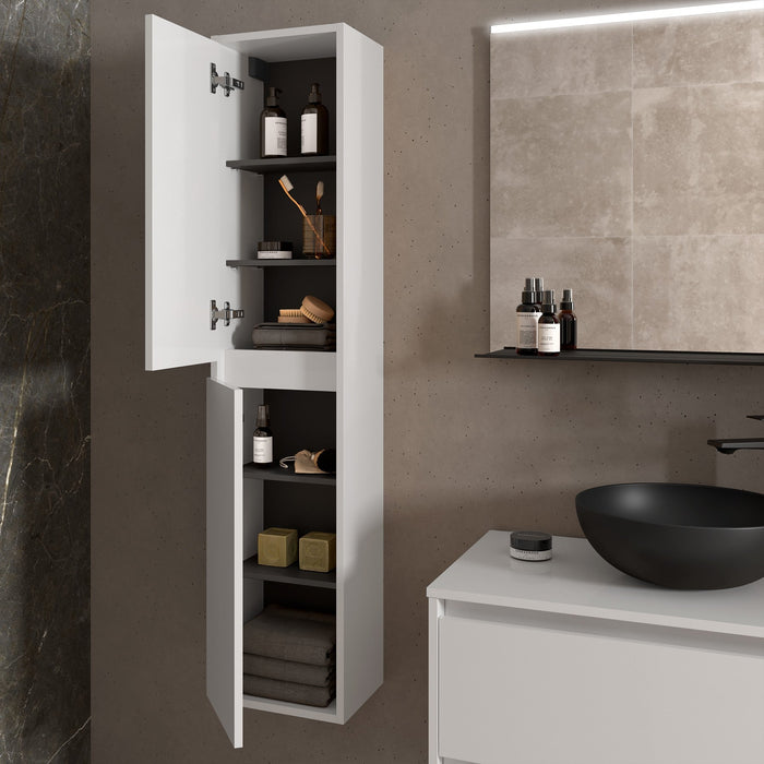 SALGAR 118429 NOJA Pilar Color Gris Satinado