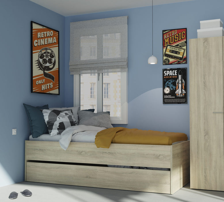 MUEBLES PITARCH Cama nido Tibet Roble Cambrian