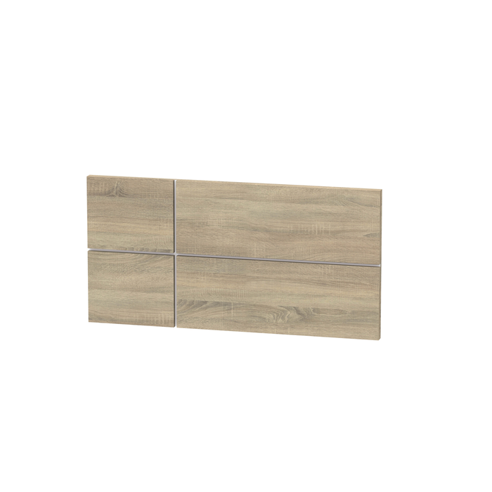 MUEBLES PITARCH Cabecero 100 Elsa Roble Cambrian/fondo Blanco