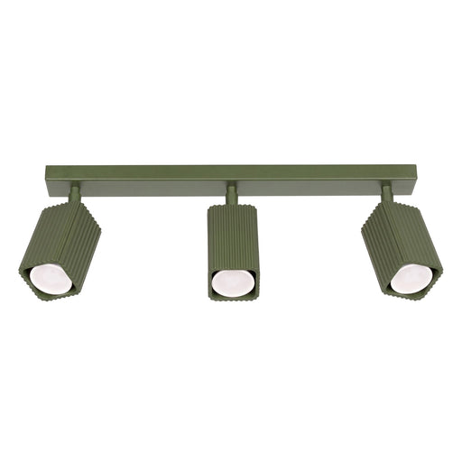 SOLLUX SL.3179 Lámpara De Techo Rayo 3L Verde Oliva