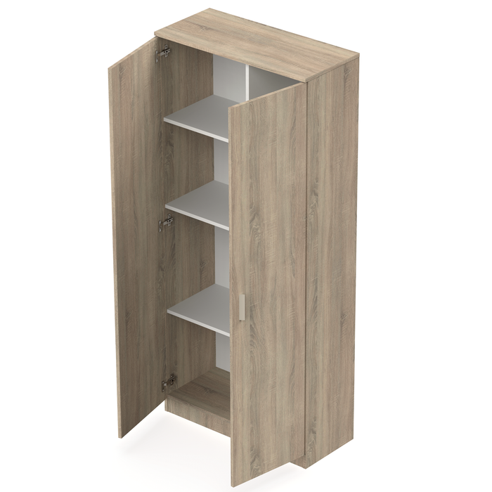MUEBLES PITARCH Armario Multiusos Escobero Roble Cambrian
