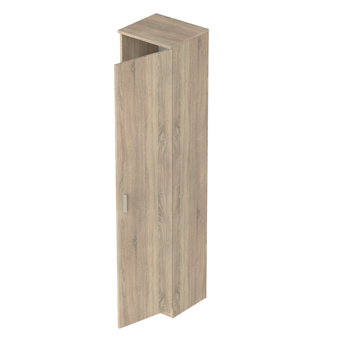 MUEBLES PITARCH Armario Multiusos 1 Puerta Roble Cambrian