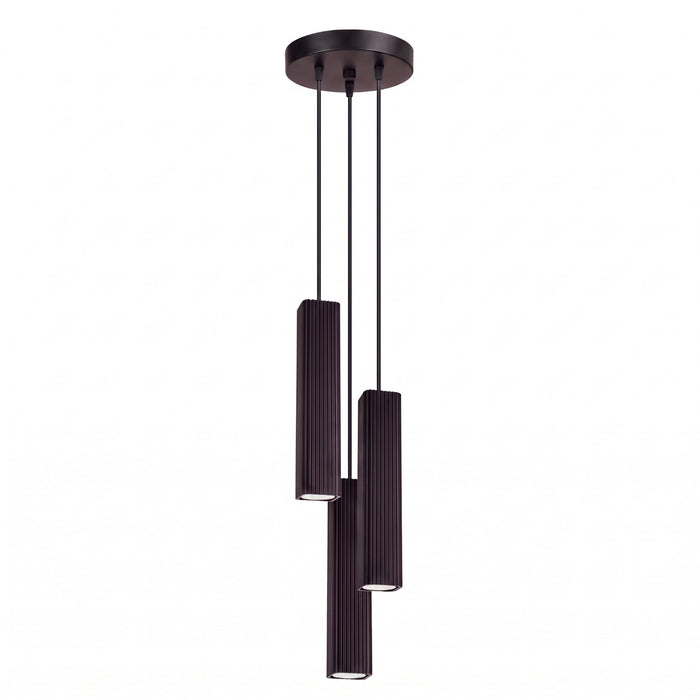 SOLLUX SL.3171 Lámpara Colgante Rayo 3P Negra