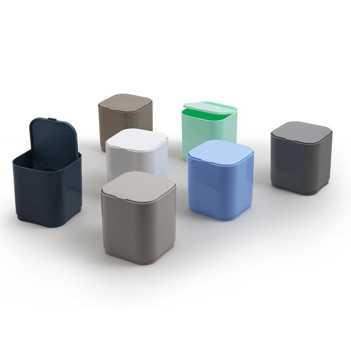 GEDY 63080800300 SEVENTY Papelera De Mesa Con tapa Gris
