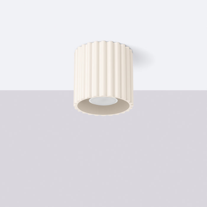 SOLLUX SL.1789 AURA Lámpara De Techo 1 Beige Gu10