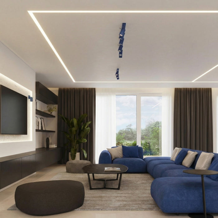 SOLLUX SL.2169 Plafón RING 4L ultramarino
