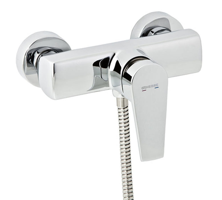 GENEBRE 64110 16 45 66 KLIP Grifo Monomando Ducha con Equipo de Ducha