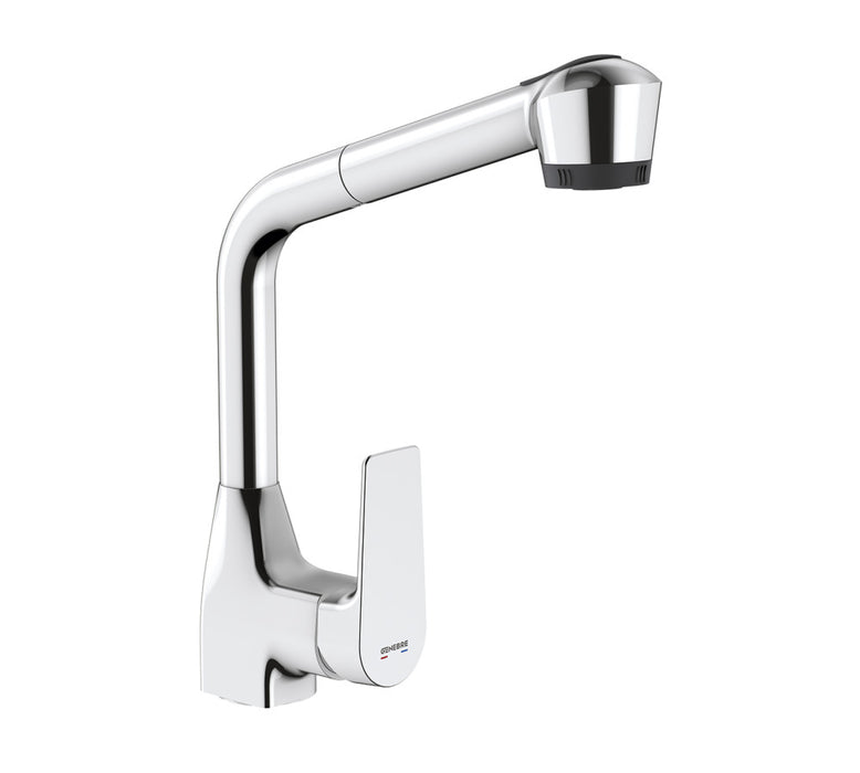 GENEBRE 64206 32 45 66 KORAL Grifo Monomando Fregadero Ducha Extraíble