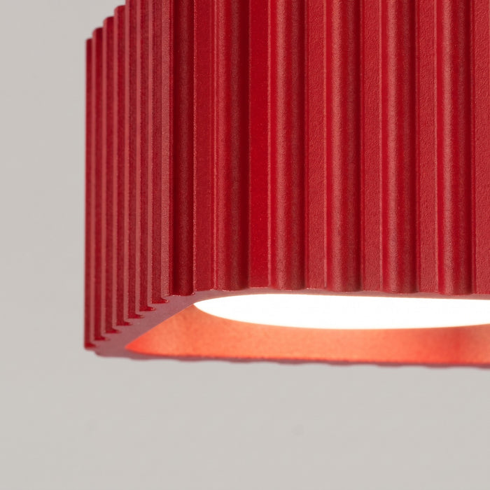 SOLLUX SL.3088 Lámpara De Techo Riff 1 Roja Gx53