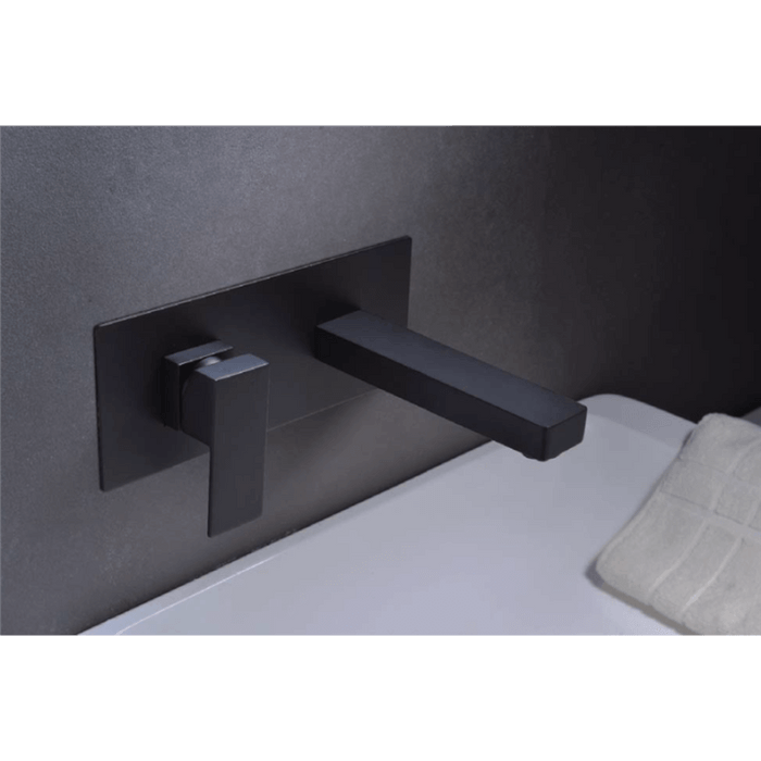 IMEX GLE020/NG SUIZA Grifo de Lavabo Empotrado Negro Mate