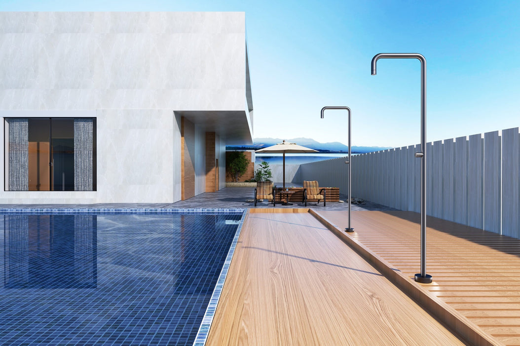 POOLIMEX GPU010/AGCB UTAH Grifería De Piscina Acero S.316 Gris Cobalto