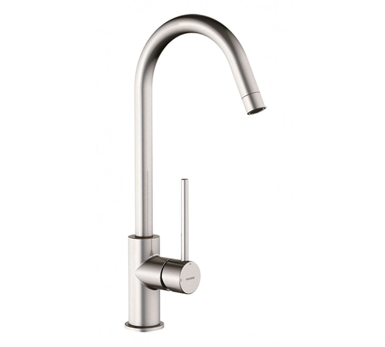 GENEBRE 65403 18 44 66 TAU Grifo Monomando Fregadero Cartucho 25 Apertura En Frio A.Inox