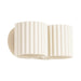 SOLLUX SL.2598 Aplique Aura 2 Beige G9