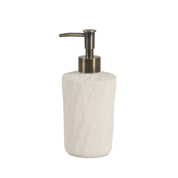 Andrea House BA25134 Dispensador De Baño Beige De Cerámica Sand