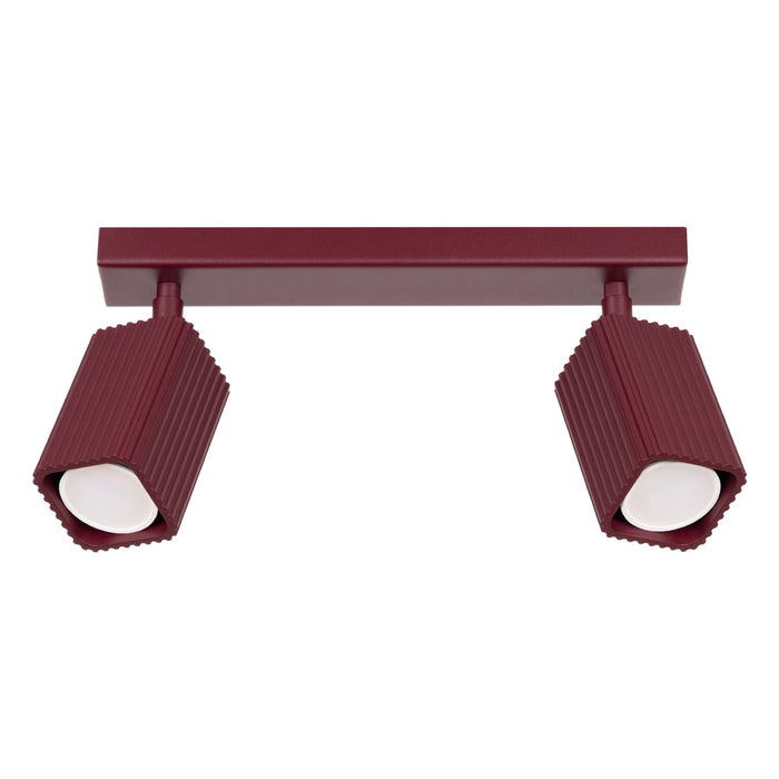 SOLLUX SL.3220 Lámpara De Techo Rayo 2 Burdeos