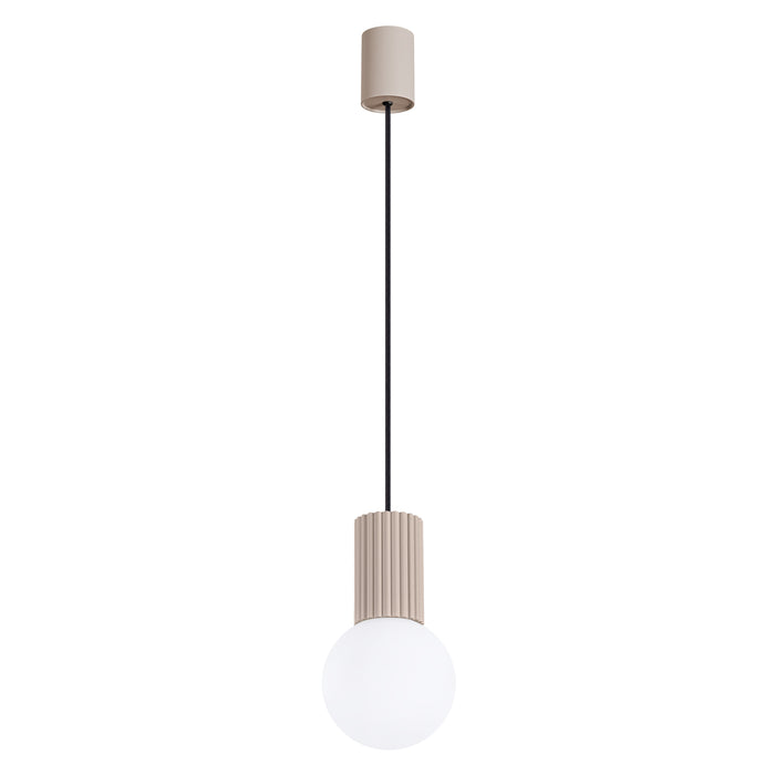 SOLLUX SL.1744 HALO Lámpara Colgante 1 Taupe