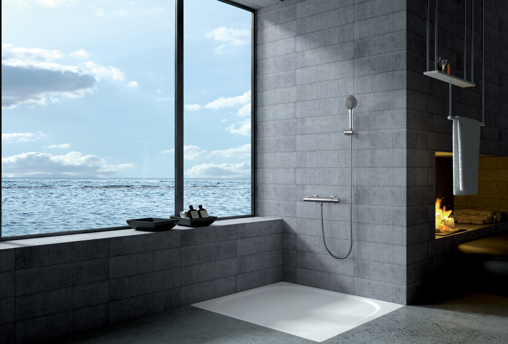 IMEX BTK017-4ECO ECO-KENT Kit Baño/Ducha Termostático Eco Cromo