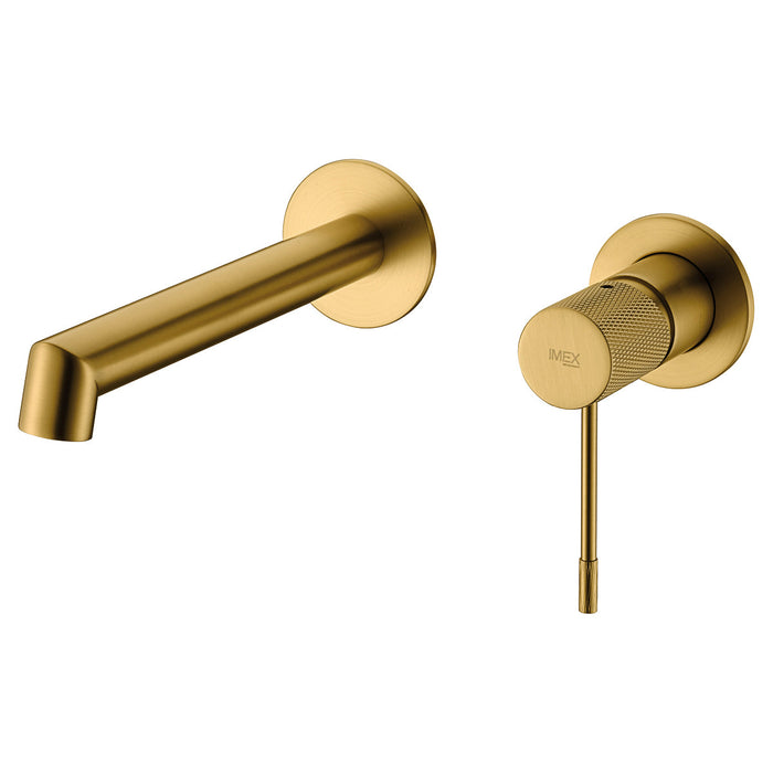 IMEX GLD038/OC LINE Grifo de Lavabo Empotrado Oro Cepillado