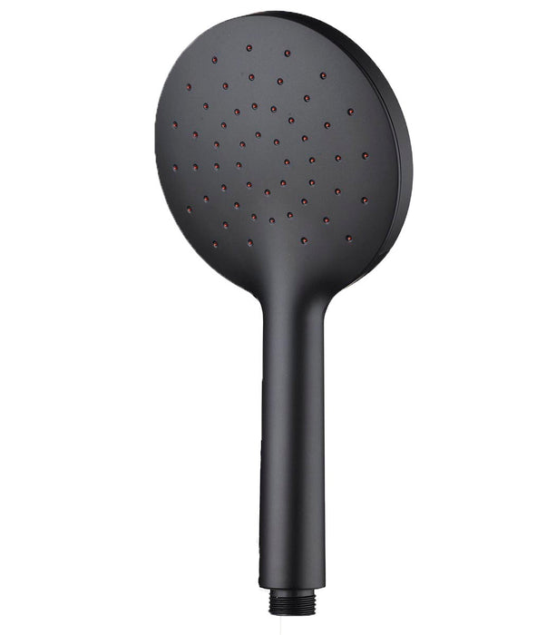 ARCOBAÑ LOPAICN  Lote Ducha Acero Cuadrado + Set Negro