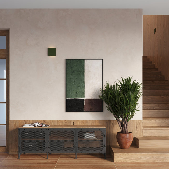 SOLLUX SL.2012 Aplique de pared VANTA verde oliva